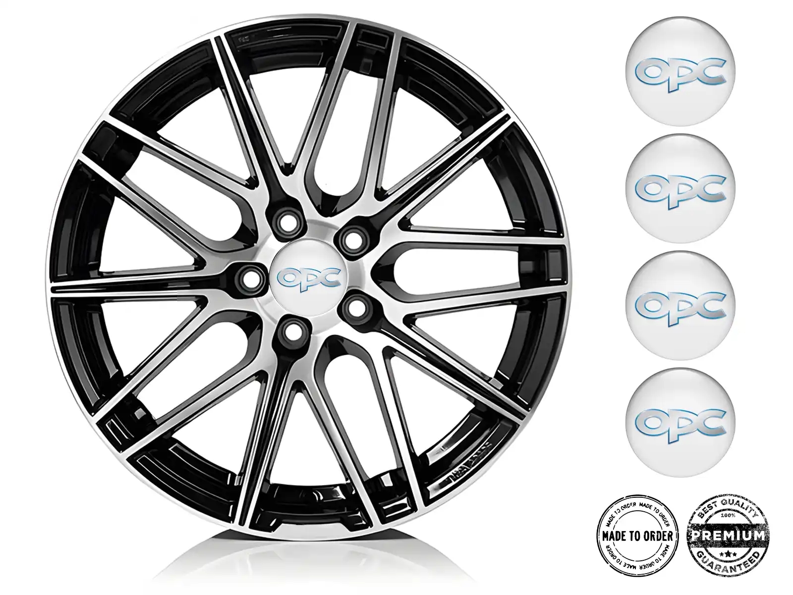 Opel Pegatinas de Cúpula Estilo Emblemas de Aro de Lujo